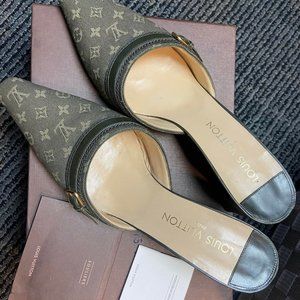 Authentic Louis Vuitton Mules